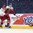 BUFFALO, NEW YORK - DECEMBER 30: The Czech Republic's Martin Kaut #16 is taken out along the boards by Vladislav Gabrus #22 of Belarus during preliminary round action at the 2018 IIHF World Junior Championship. (Photo by Matt Zambonin/HHOF-IIHF Images)

